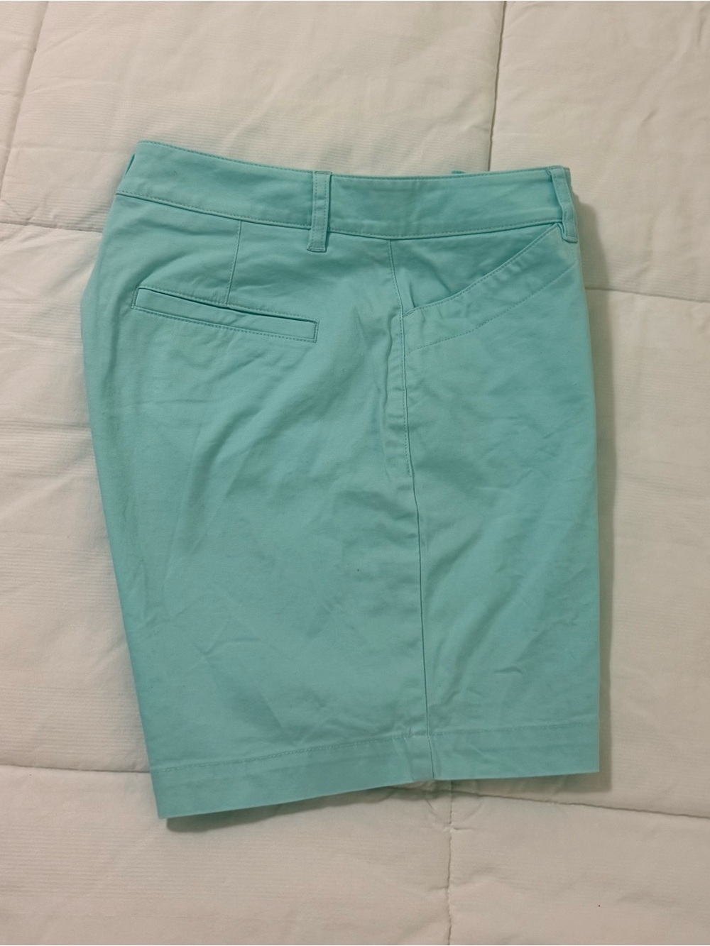Talbots women's chino shorts mint green size 4P